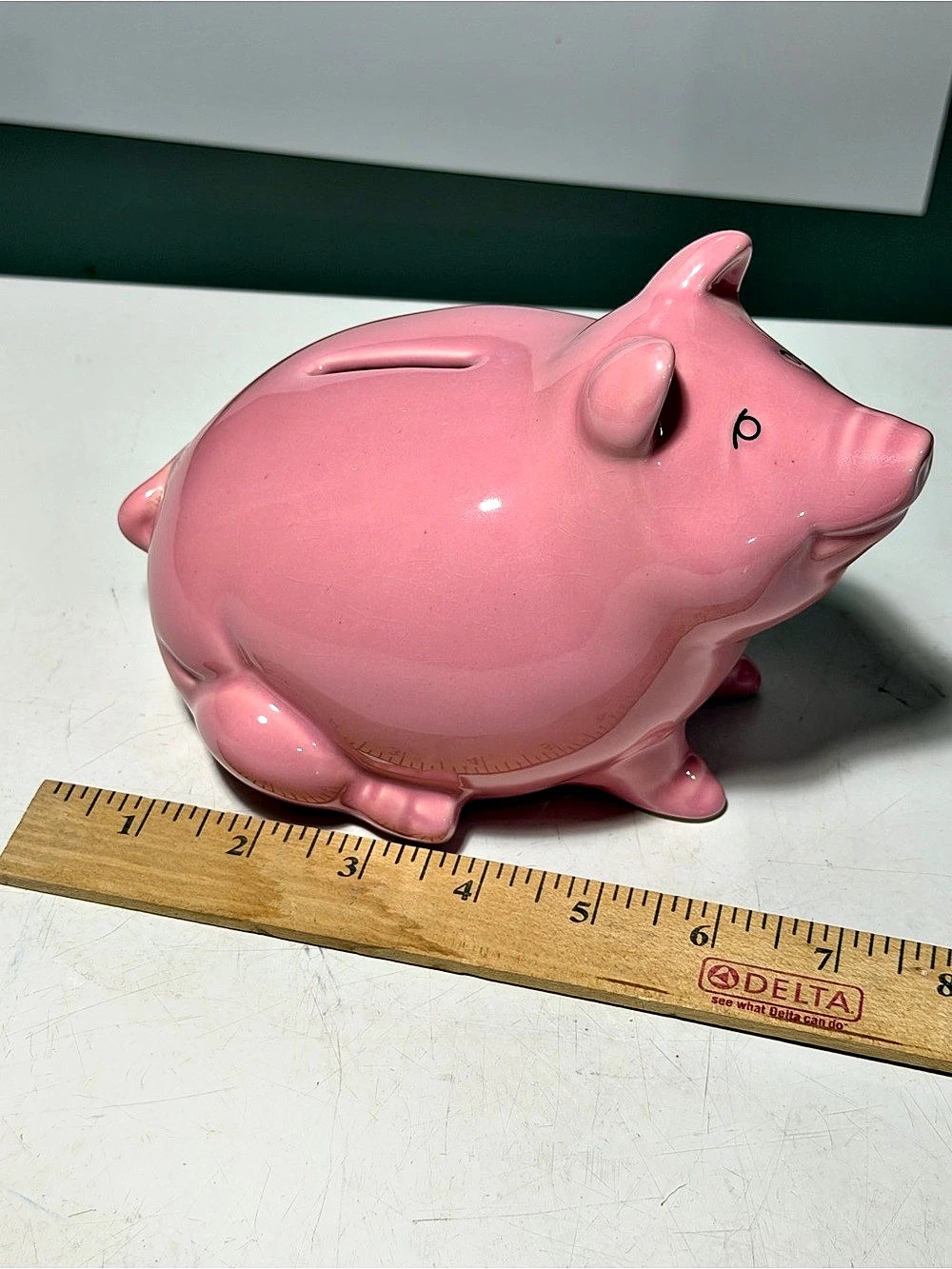 Pink Piggy Bank Made in USA